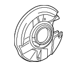 5098762AA - Brakes: Splash Shield for Chrysler: Crossfire Image