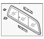 648100C070 - Body: Back Glass for Toyota: Tundra Image