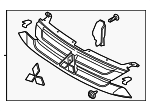7450A967 - : Grille Assembly for Mitsubishi: Outlander Image