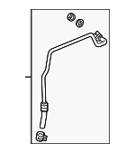 JX6Z7R081B - Cooling System: Cooler Pipe for Ford: Escape Image