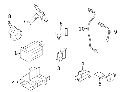 Powertrain Control for 2015 Hyundai Santa Fe Sport #1