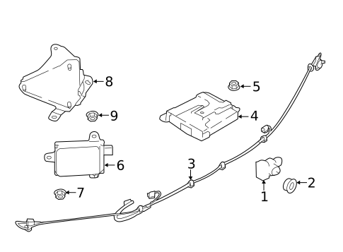 Electrical Components for 2017 Subaru Forester #0
