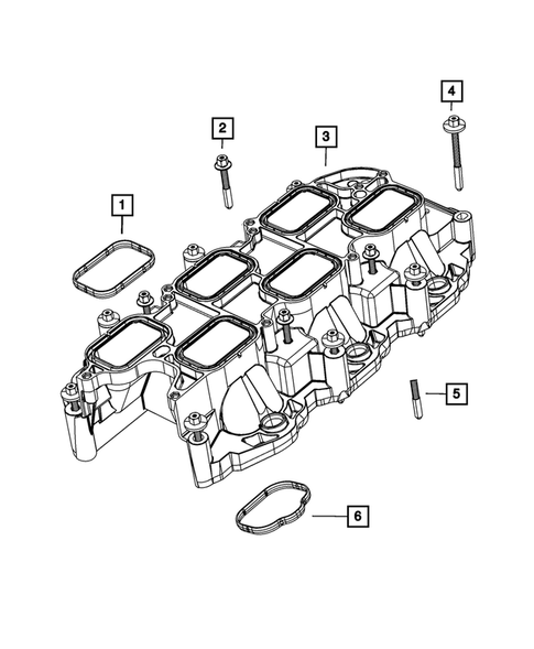 Manifolds and Vacuum Fittings for 2024 Jeep Grand Cherokee #1