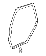 6787202170 - : Door Weather-Strip for Toyota Image