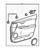 6761078040L2 - : Door Trim Panel for Lexus: NX200t Image