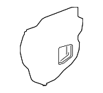 6783178010 - Body: Water Shield for Lexus: NX200t, NX300, NX300h Image