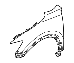 BJS752211 - : Fender for Mazda: 3 Image