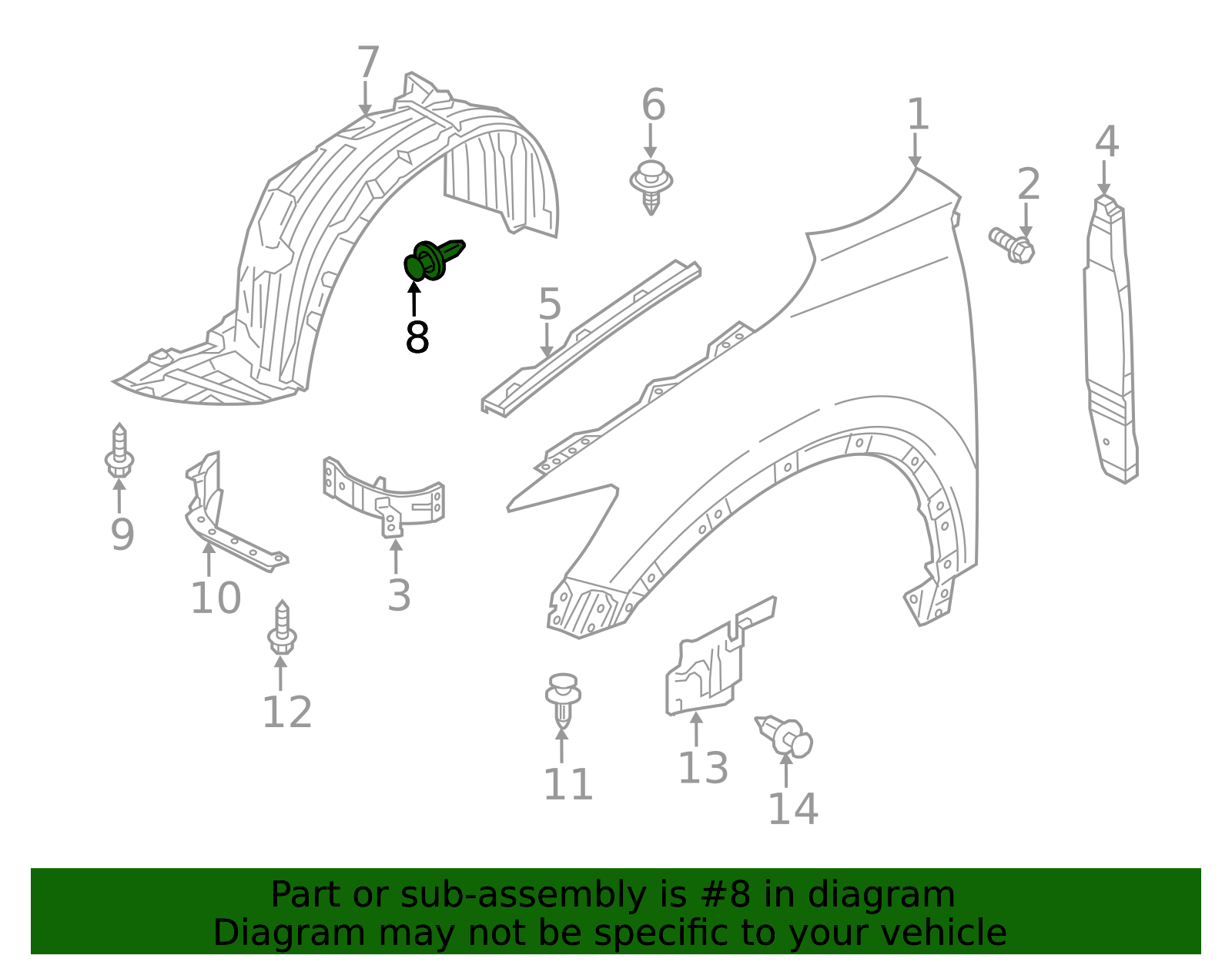 L33X-13-209 - Splash Shield Rivet - 2007-2021 Mazda | Mazda Swag