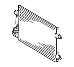5C0816411 - : A/C Condenser for Volkswagen: Beetle, Jetta Image
