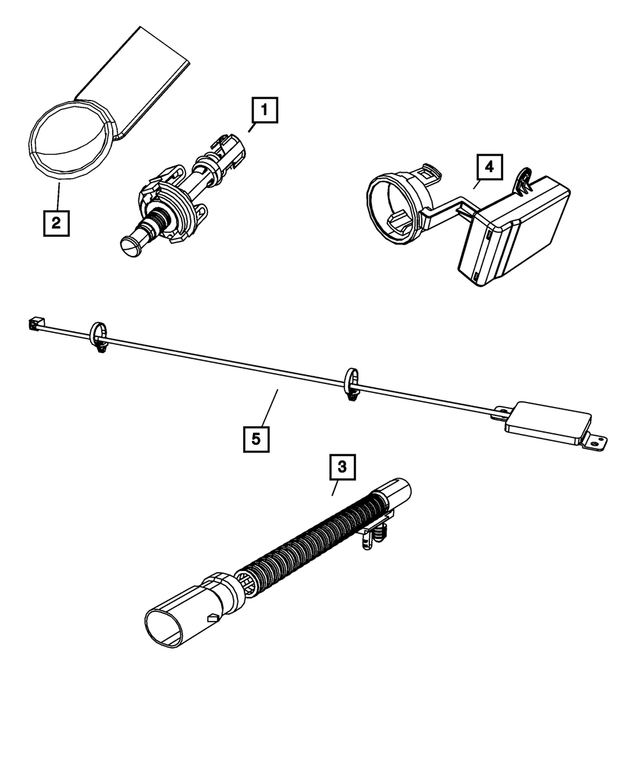 5026342AA - Electrical: Jumper Wiring for Mopar Image image
