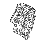 52108226421 - Body: Seat Back Frame for BMW: 323Ci, 323i, 325Ci, 325i, 325xi, 328Ci, 328i, 330Ci, 330i, 330xi, M3 Image