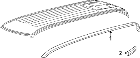 Exterior Trim - Cab for 2025 Ram 1500 #0