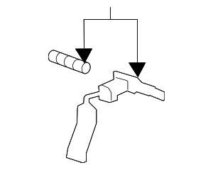 23128997 - Body: Tonneau Cover Latch with Spring for GM Image