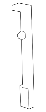 19165160 - Body: Cross-member Strap for Chevrolet: Silverado 1500, Silverado 1500 LD, Silverado 2500 HD, Silverado 3500 HD | GMC: Sierra 1500, Sierra 1500 Limited, Sierra 2500 HD, Sierra 3500 HD Image