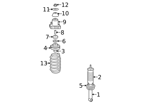 Shocks & Components for 2008 Dodge Avenger #0