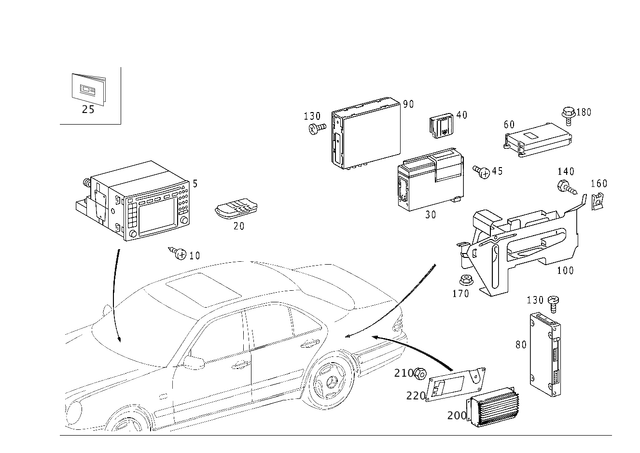 949904808 - Electrical System: Screw for Mercedes-Benz Image image