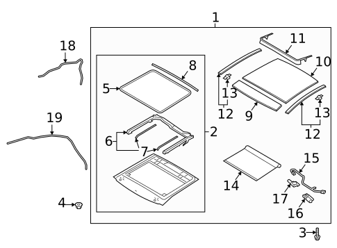 Sunroof for 2021 Genesis G70 #0