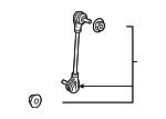 32344015 - Suspension: Suspension Stabilizer Bar Link for Volvo Image