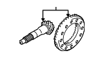 2730066860 - : Ring &amp; Pinion for Suzuki Image