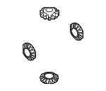 2733168D00 - Universals &amp; Rear Axle: Pinion Gear for Suzuki Image