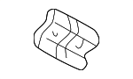 MR391502 - Body: Floor Pan Bracket for Mopar Image