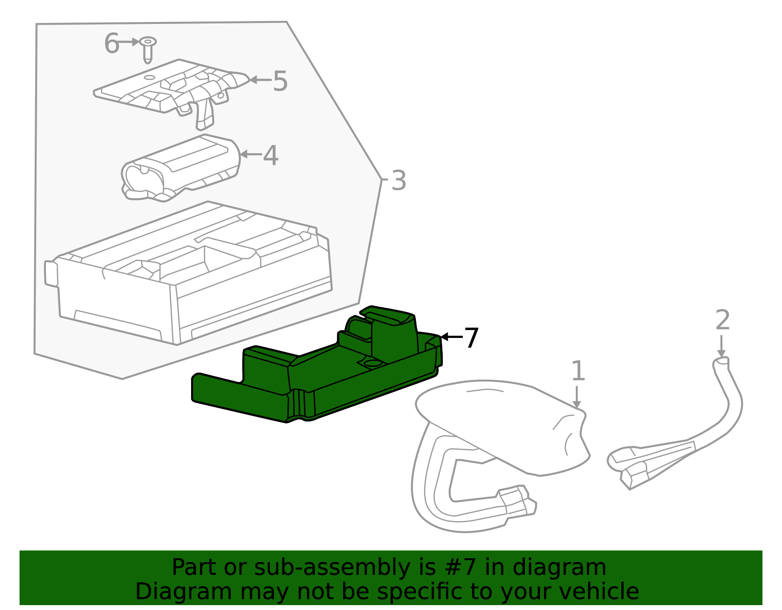 2019-2024 Chevrolet Equinox Communication Interface Module Bracket ...