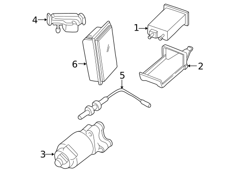 Powertrain Control for 2001 GMC Jimmy #0