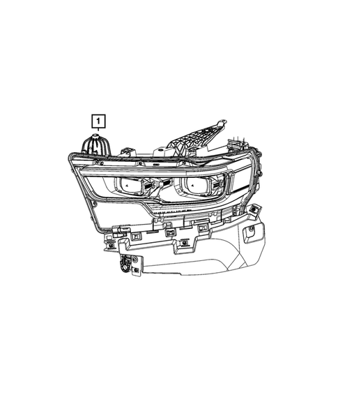 Lamps, Interior and Exterior for 2024 Ram 1500 #28