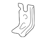 22689759 - Cooling System: Radiator Bracket for Saturn: Vue Image