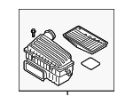 5Q0129607AD - : Air Cleaner Assembly for Volkswagen Image