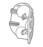 F85Z13405BA - Electrical: Tail Lamp Assembly for Ford: F-150, F-250 Image