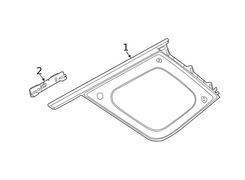 Glass & Hardware for 2022 Land Rover Discovery Sport #0