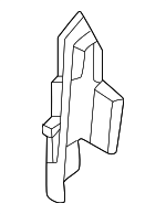 574430E080 - Body: Side Support for Lexus: TX350, TX500h, TX550h+ Image