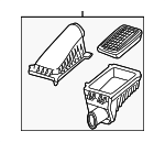 19201271 - Engine: Air Cleaner for Chevrolet: Blazer, S10 | GMC: Jimmy, Sonoma | Oldsmobile: Bravada Image
