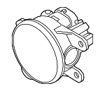 31677940 - Electrical: 2019-2021 Volvo Fog Lamp Assembly for Volvo: S60, V60, V60 Cross Country Image