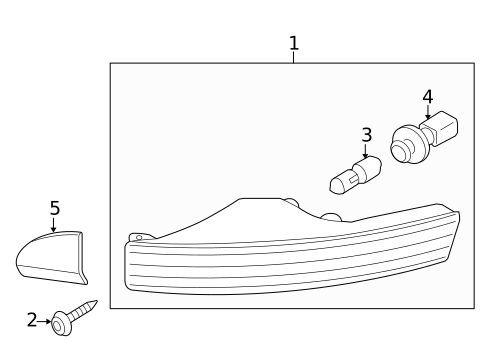 Signal Lamps for 2009 Volkswagen CC #0