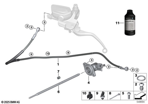 Clutch-Release Mechanism (Hydraulic) for 2026 BMW-Motorrad R 12 #0