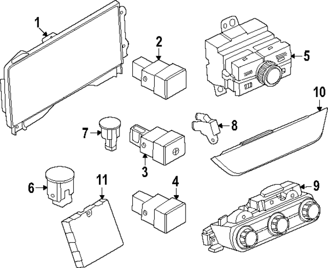253917LA2A - : Multi Switch for Nissan Image