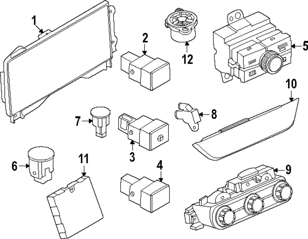 Multi Switch 25391-7LA1A | OEM Parts Online