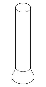 313293JX0D - : Drain Plug Tube for Nissan: Kicks, Kicks Play, Sentra, Versa Image