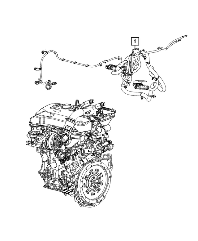 68595199AD - Electrical: Powertrain Wiring for Mopar Image