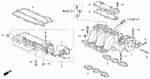 17100P0GA00 - : Manifold A, In for Honda Image