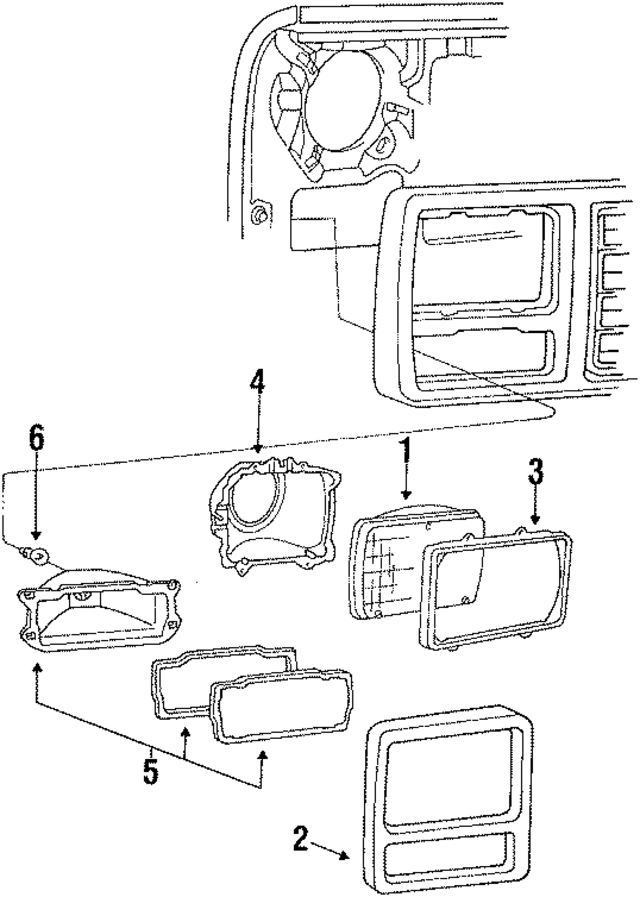 D9UZ13064A - Electrical: Door for Ford: E-150 Econoline, E-150 Econoline Club Wagon, E-250 Econoline, E-250 Econoline Club Wagon, E-350 Econoline, E-350 Econoline Club Wagon Image