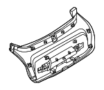 51497487589 - Body: Lower Gate Trim for BMW: 430i Gran Coupe, 430i xDrive Gran Coupe, i4, M440i Gran Coupe, M440i xDrive Gran Coupe Image