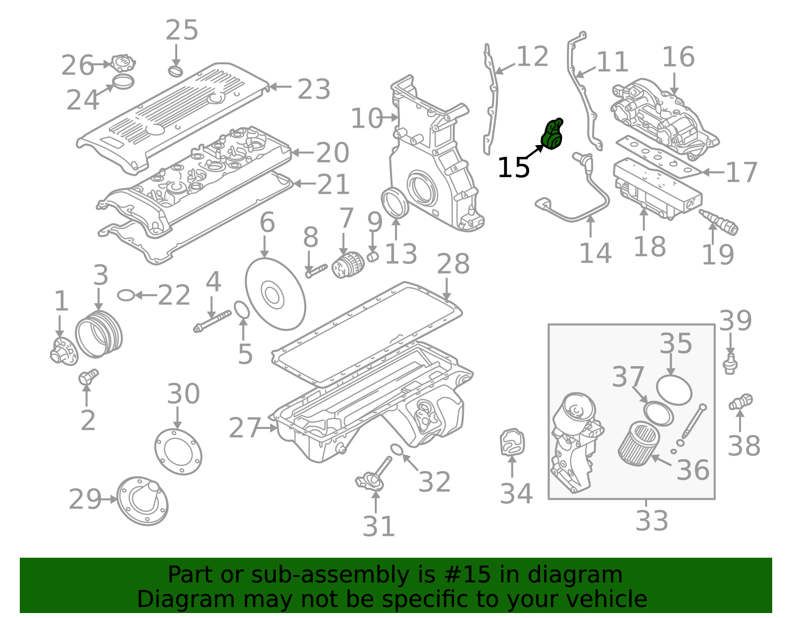 12147839167 - 2001-2008 BMW Knock Sensor (12-14-7-839-167) | BMW of ...