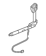 72117210889 - : Buckle End for BMW: 650i, M6 Image