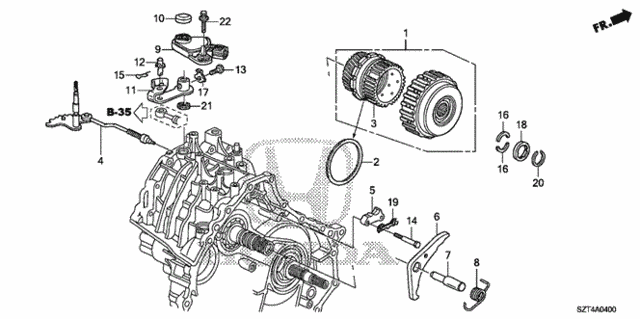 CVT Starting Clutch for 2012 Honda CR-Z #0