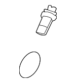 13627566990 - Engine: Air Mass Sensor for BMW: 550i, 550i GT, 550i GT xDrive, 550i xDrive, 650i, 650i Gran Coupe, 650i xDrive, 650i xDrive Gran Coupe, 750i, 750i xDrive, 750Li, 750Li xDrive, Alpina B7, Alpina B7 xDrive, Alpina B7L, Alpina B7L xDrive, X5, X6 Image