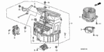 79191SZ3A01 - Electrical/Exhaust/Heater/Fuel: NUT, HOLDER for Honda Image