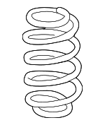 52441T60J01 - Suspension: Spring for Honda Image